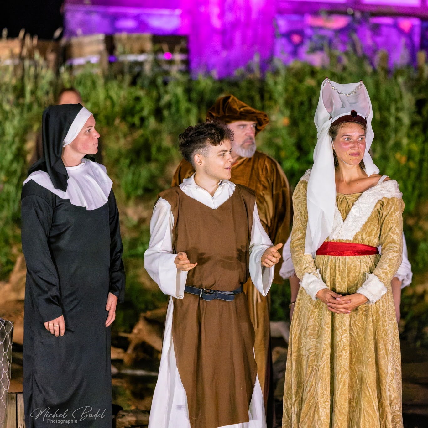 Anne de Bretagne en visite à Hennebont (Crédit photo : Michel Badet)